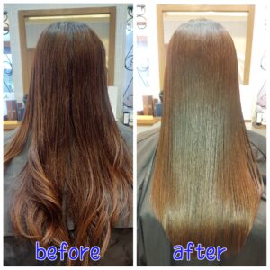 大野城髪質改善美容室Lien hair design(リアンヘアデザイン)『美髪チャージプレミアム美肌カラー ヒト幹細胞コース』のお客様です!
他店での縮毛矯正の失敗で濡れると指が全く通らず、ブチブチと断毛してしまう状態だったお客様の髪もリアンよ『美髪チャージプレミアム美肌カラー ヒト幹細胞コース』ならヘアカラーをしながら髪や頭皮をケアして、こんな艶々サラサラな美髪になれちゃいます😊
ヒト幹細胞と高濃度水素そして美髪チャージを贅沢に使用したトリプルプローチでカラーをしながら髪だけでなく頭皮のエイジングケアもできちゃうのでトップのボリュームも改善しつつ、これからのダメージまで防げるようにパワーアップしちゃいました(о´∀`о)
更に今、話題の超音波ケアアイロン『ケアプロ』&『モイストバブル』を使用することによりパワーアップした『美髪チャージ』なら、こちらのお客様の毛先部分のビリビリになった髪も2回、3回とやればやるほどに修復していけると思います!
もし他店での施術失敗で毛先がビリビリになってしまわれたお客様も諦めずに1度、髪を見せていただけたらと思います( ^ω^ )
そして今、話題の『マイクロファインバブル』を使用することにより美髪チャージの力を120%まで引き上げてくれます(σ≧▽≦)σ
こちらのメニューは、こんな方にお薦め!
・髪の毛のダメージが気になる
・カラーやブリーチをしている
・髪の毛を伸ばしたいが伸ばせない
・髪の毛がパサつく、引っかかりがある
・髪の毛のツヤがほしい
本気で髪の毛を良くしたい方必見!
月1回の施術いただくことをお薦めします(^_^)
新システムによりグレードアップした『美髪チャージプレミアムカラー』で
さわればわかる!さわりたくなる髪を手に入れてみませんか(^^)
美髪チャージメニュー
美髪チャージプレミアムトリートメント ¥12000~
美髪チャージプレミアムカラー
¥18000~
美髪チャージプレミアムデジタルパーマ
¥24000~
美髪チャージプレミアム美革ストレート
¥29000 ~
※ご予約はお電話または公式LINEアカウントで承らせていただいております!
(公式LINEアカウントはホームページのトップ画面からご登録いただけます)
「髪質改善」美容室 リアン ヘアーデザイン
福岡県大野城市中央2丁目1−13
tel:092-593-3339
※完全マンツーマンサロンですので、
お電話の対応、施術、会計など
全てひとりで担当させていただいております。
そのため施術中はお電話が取れない場合がございます。
その際は折り返しご連絡をさせていただきます。
「髪質改善専門サロン」Lien hair design(リアンヘアデザイン)|福岡 大野城市駅すぐの美容室
#大野城美容室
#福岡髪質改善
#髪質改善
#白髪予防
#頭皮改善